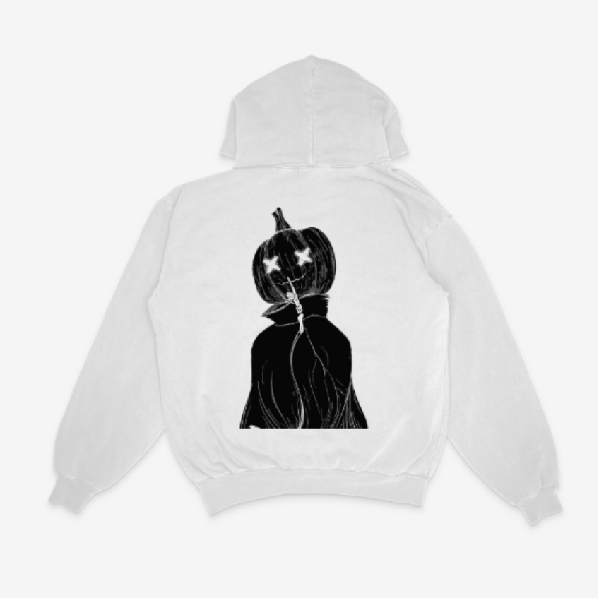 Pumpkin Black Hoodie