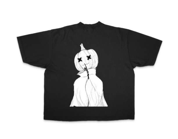 Pumpkin White Shirt
